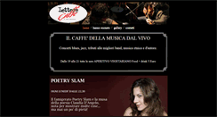 Desktop Screenshot of letterecaffe.org